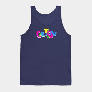 CAUTION POP COLOR Tank Top